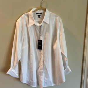 Chaps 1X no iron button down shirt